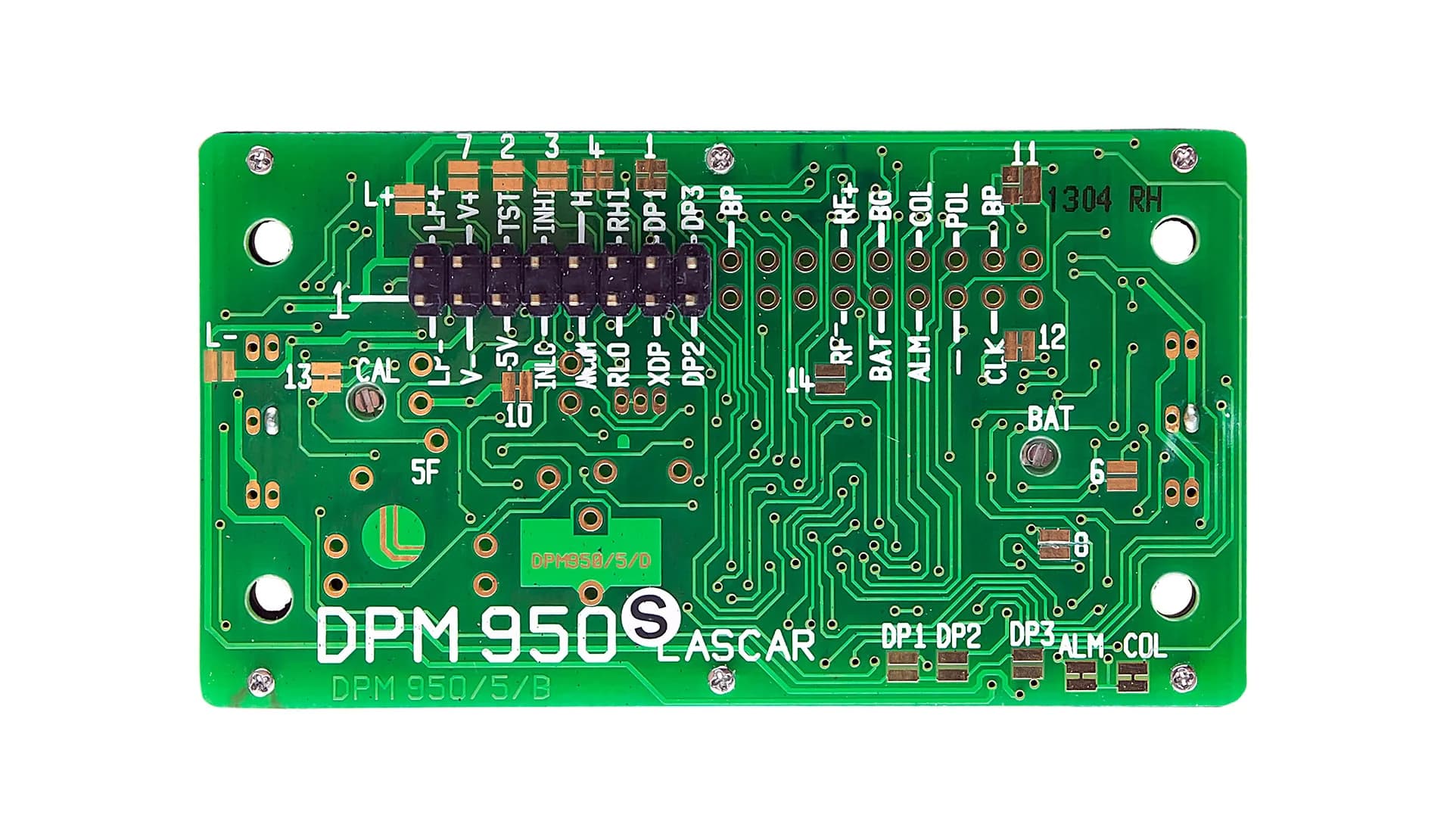 Jednoszynowy woltomierz Lascar DPM 950S z dużymi cyframi LCD