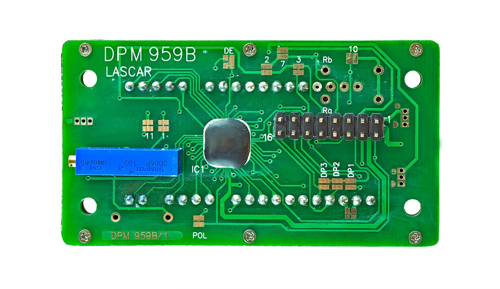 Woltomierz LED Lascar DPM 959B – czerwone cyfry 19 mm – widok dodatkowy 3 (miniatura)
