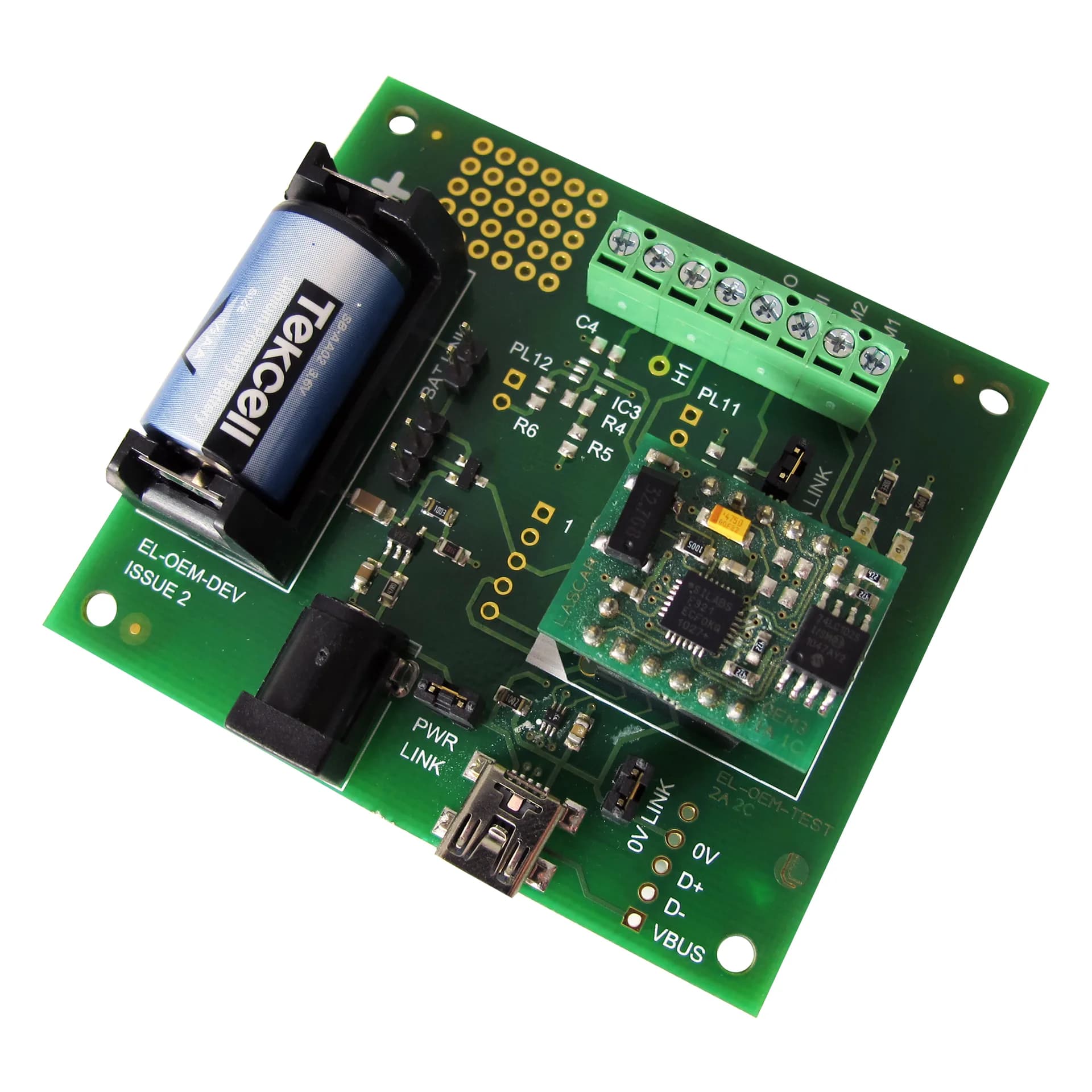 Zestaw rozwojowy Lascar EL-OEM-TEST z modułem EL-OEM-3
