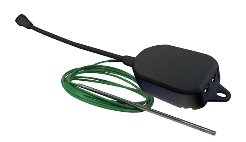 Izolowana elektrycznie sonda termoparowa typu K Lascar EL-SP2-TC — widok główny