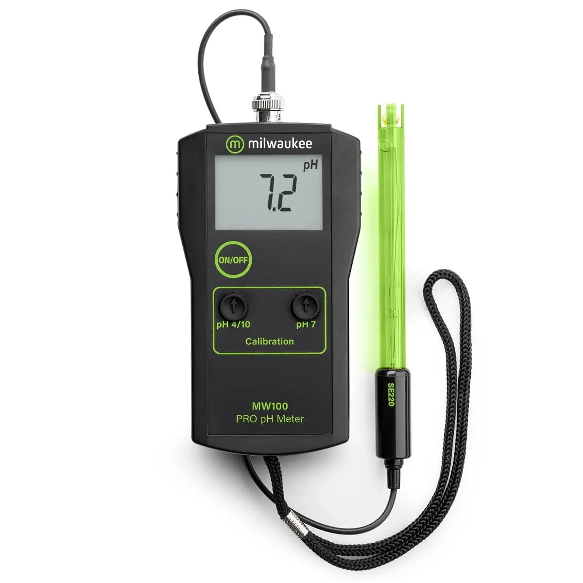miernik przenośny Milwaukee MW100 — widok główny