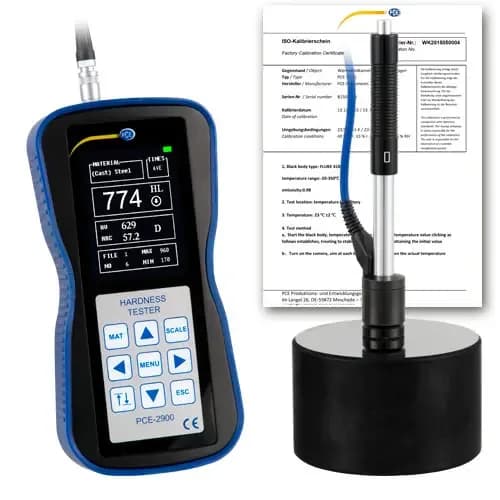 Twardościomierz PCE-2900-ICA – widok produktu