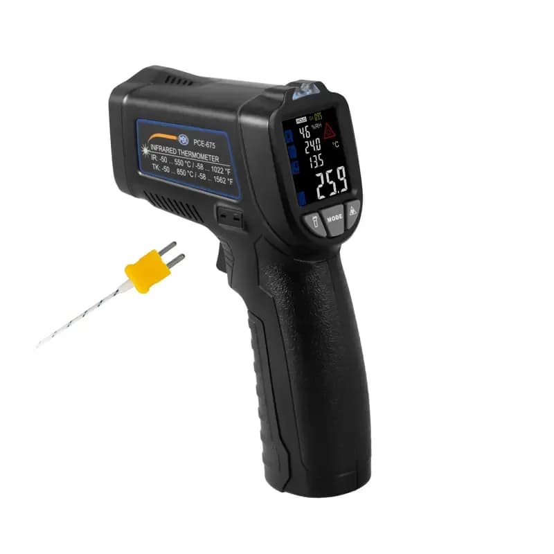 Pirometr PCE-675 – widok produktu