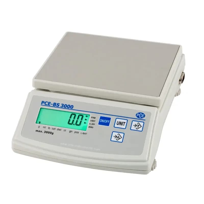 Waga elektroniczna PCE-BS 3000 – widok produktu