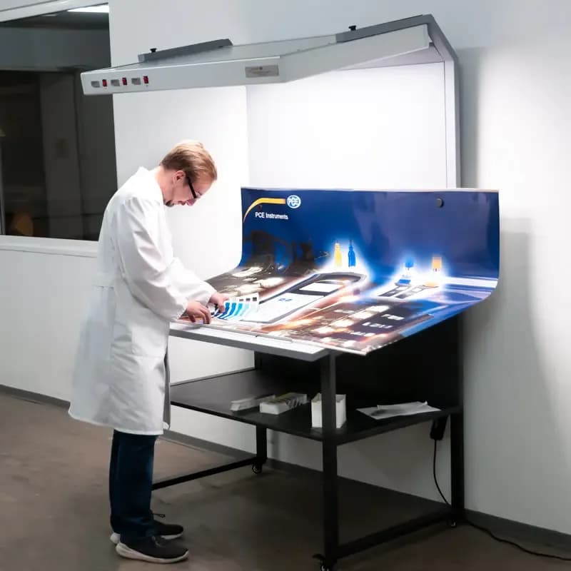 Kabina do oceny barw PCE-CIC 20 – dodatkowe ujęcie 6 (miniatura)
