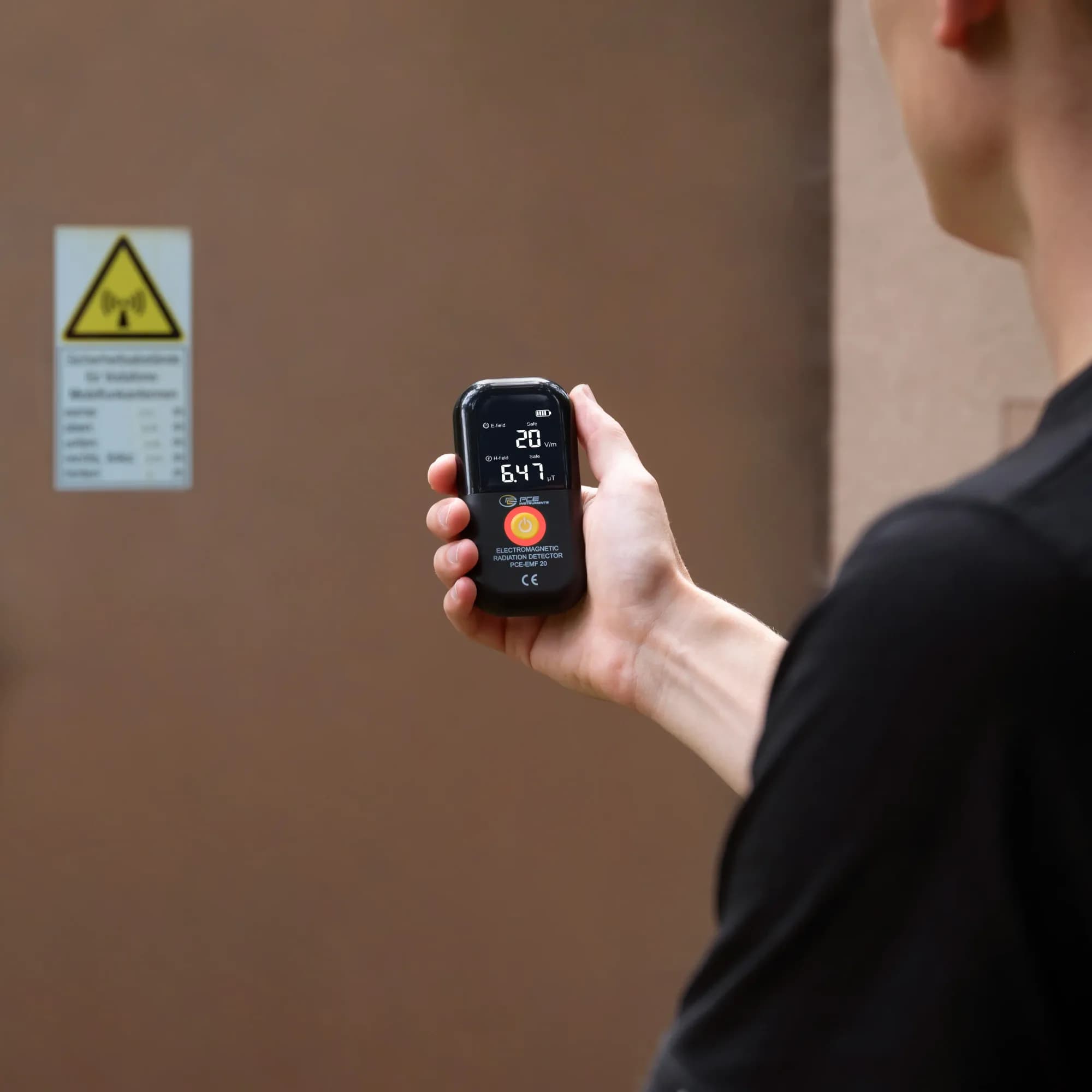 Miernik pola elektromagnetycznego PCE-EMF 20 – dodatkowe ujęcie 3 (miniatura)