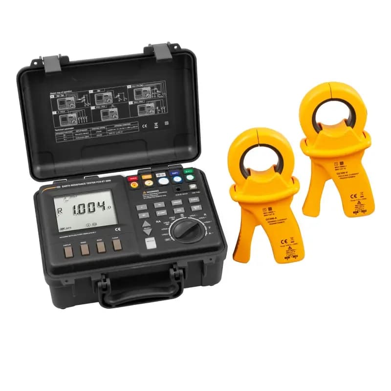 Tester instalacji elektrycznych PCE-ET 5000 – widok produktu