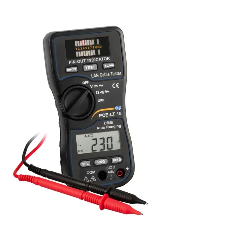 Multimetr PCE-LT 15 – widok produktu