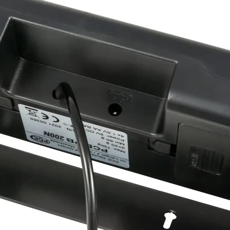 Waga elektroniczna PCE-PB 200N – dodatkowe ujęcie 3 (miniatura)