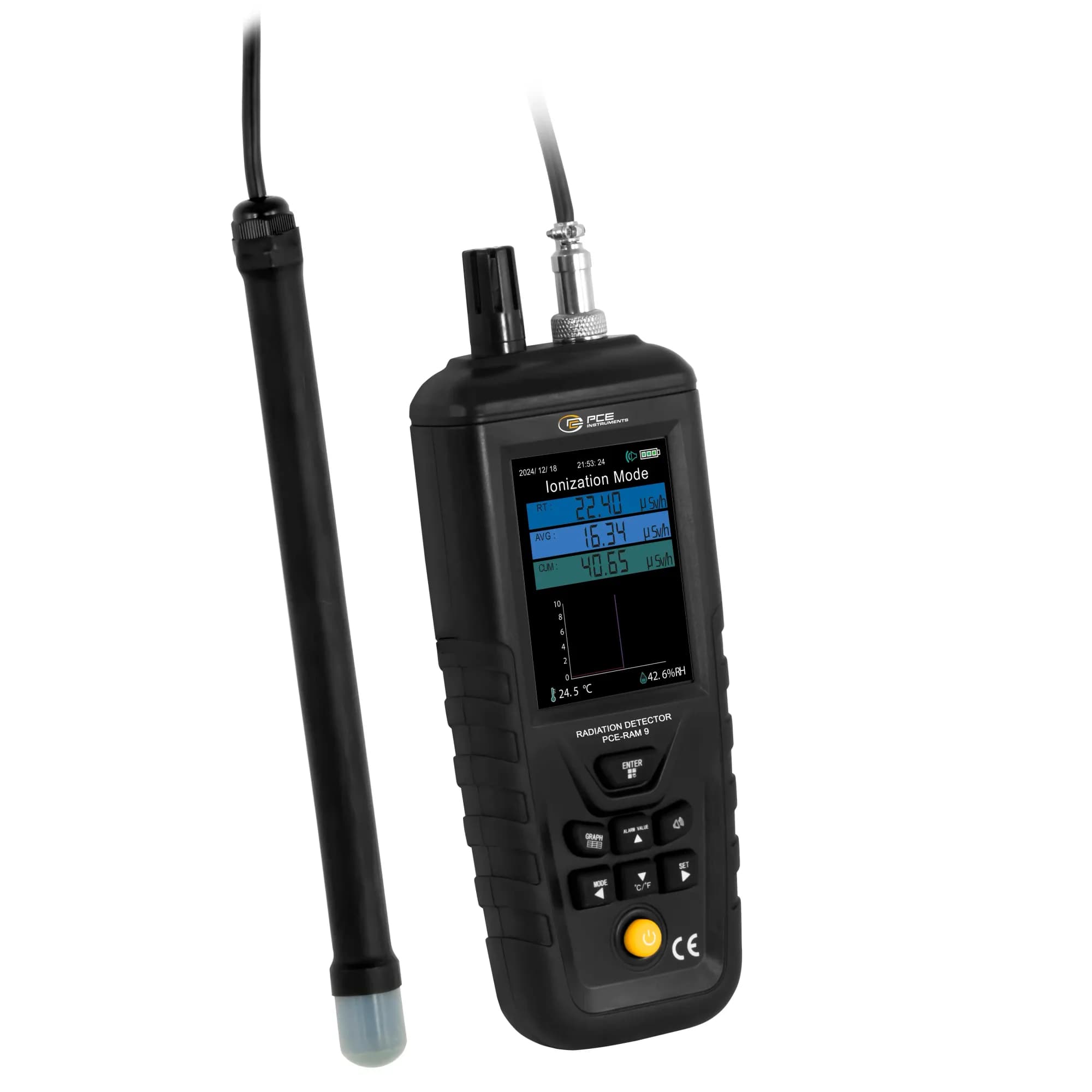 Radiometr PCE-RAM 9 – widok produktu