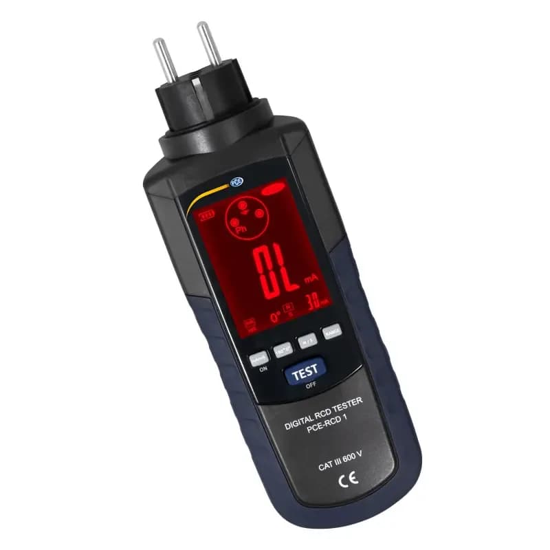 Tester instalacji elektrycznych PCE-RCD 1 – dodatkowe ujęcie 1 (miniatura)