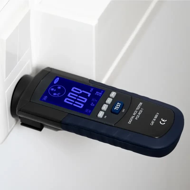Tester instalacji elektrycznych PCE-RCD 1 – dodatkowe ujęcie 5 (miniatura)
