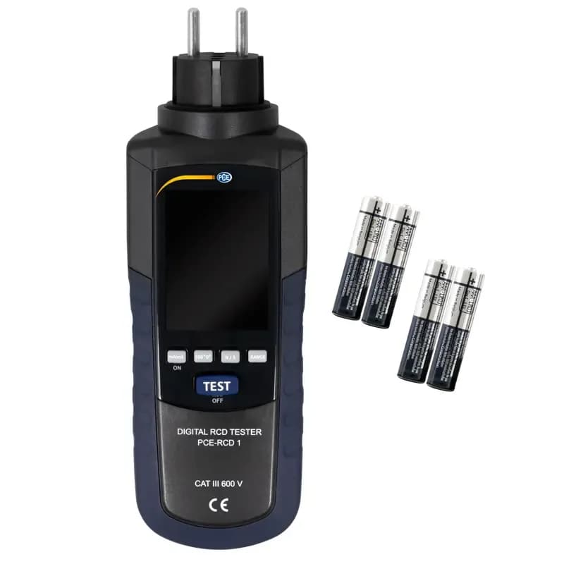 Tester instalacji elektrycznych PCE-RCD 1 – dodatkowe ujęcie 6 (miniatura)