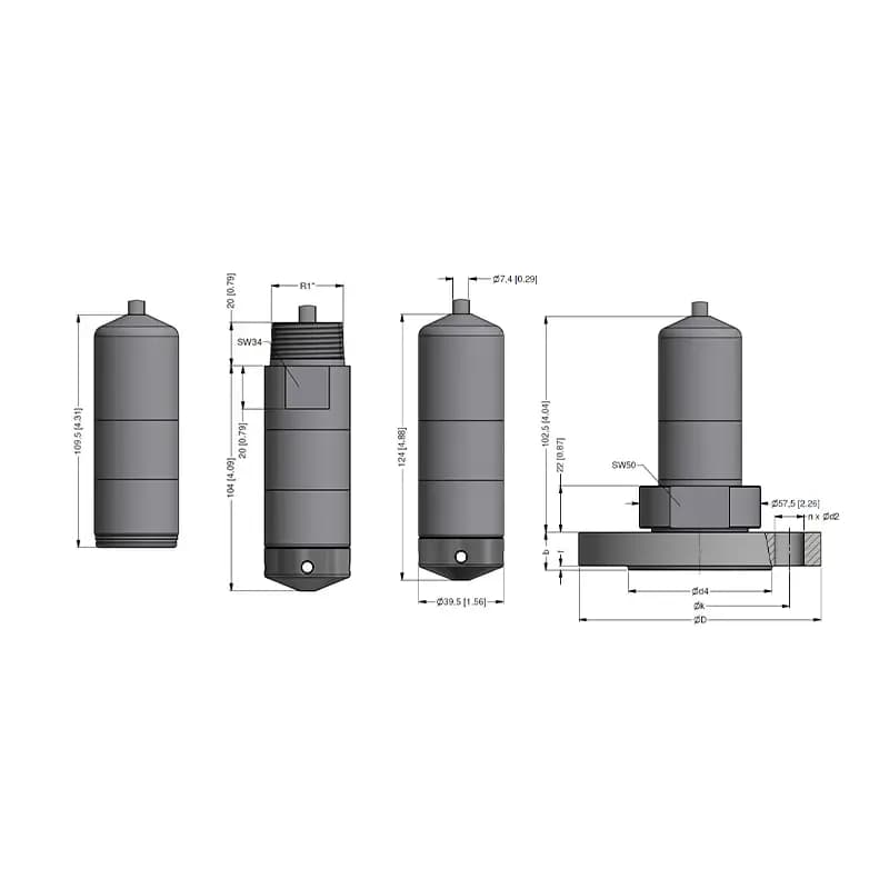 Czujnik poziomu PCE-SLS 20 – dodatkowe ujęcie 1 (miniatura)