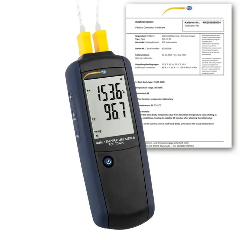 Termometr PCE-T312N-ICA – widok produktu