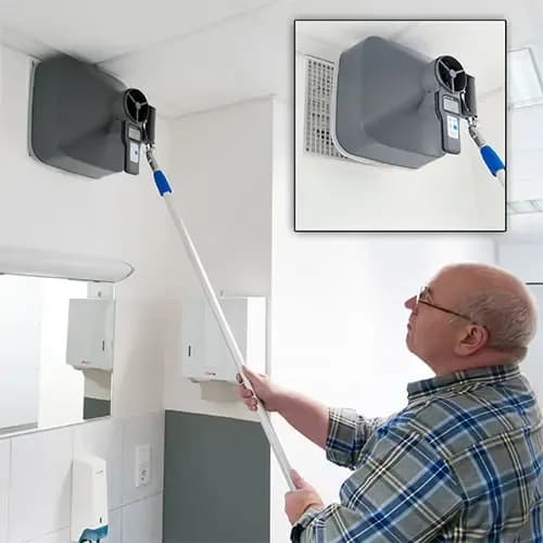 Anemometr PCE-VA 20 – dodatkowe ujęcie 3 (miniatura)