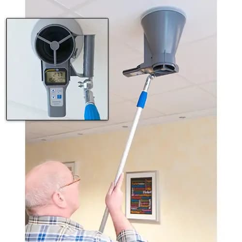Anemometr PCE-VA 20 – dodatkowe ujęcie 4 (miniatura)