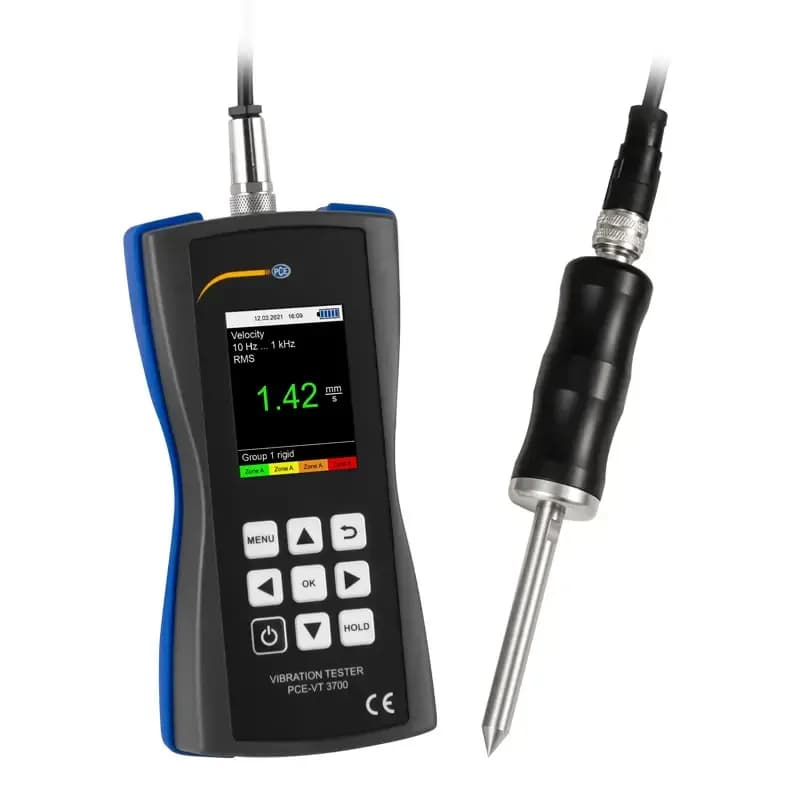 Miernik drgań PCE-VT 3700S – widok produktu