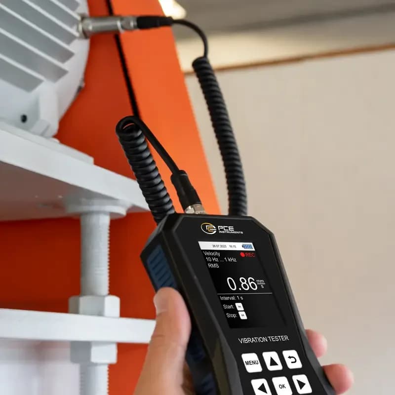 Miernik drgań PCE-VT 3850 – dodatkowe ujęcie 4 (miniatura)