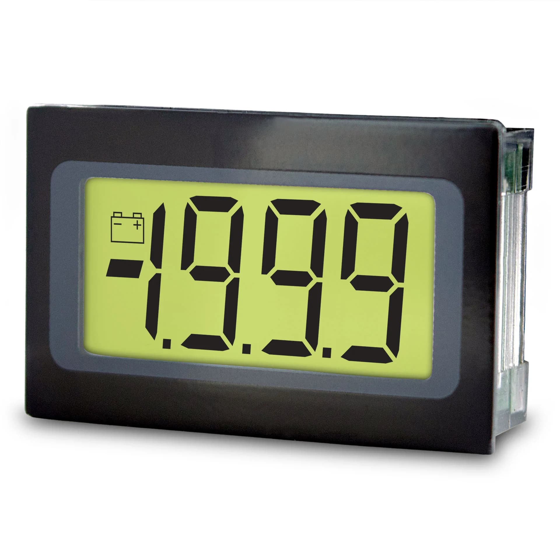 Woltomierz panelowy Lascar SP 400 – podświetlany wyświetlacz LCD – widok dodatkowy 2 (miniatura)