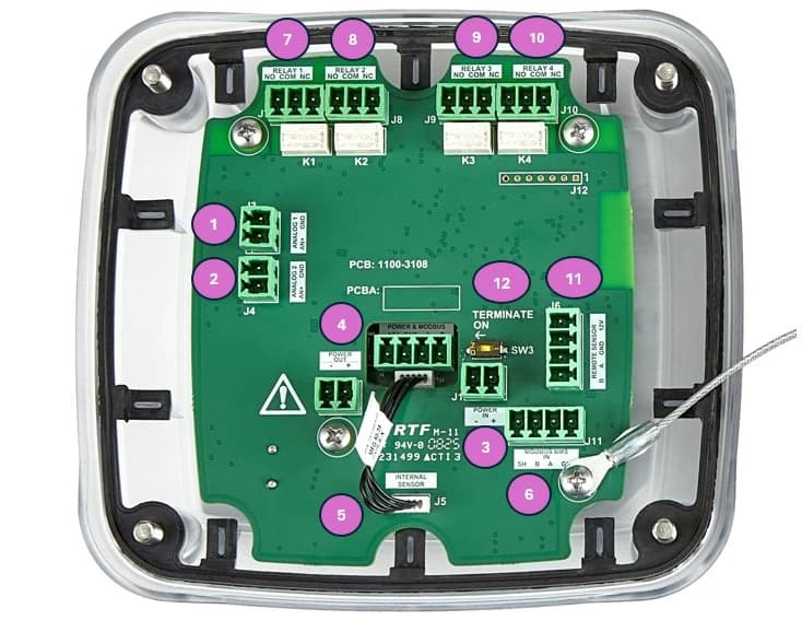 Baza nadajnika detektora MSA Bacharach X50 — 10254039