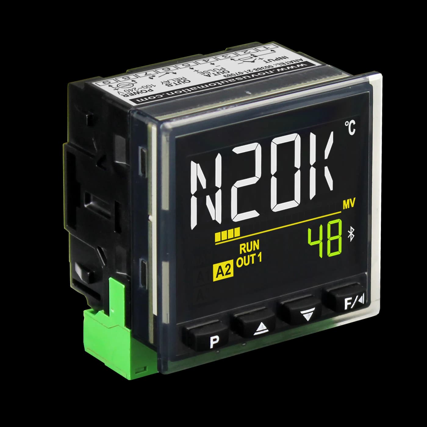 Modułowy regulator PID NOVUS N20K48 – widok główny