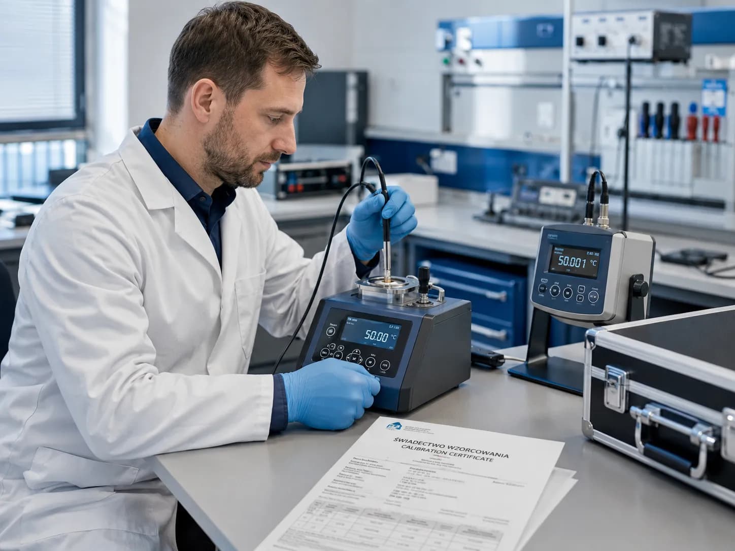 Wzorcowanie przyrządu pomiarowego w laboratorium akredytowanym PCA