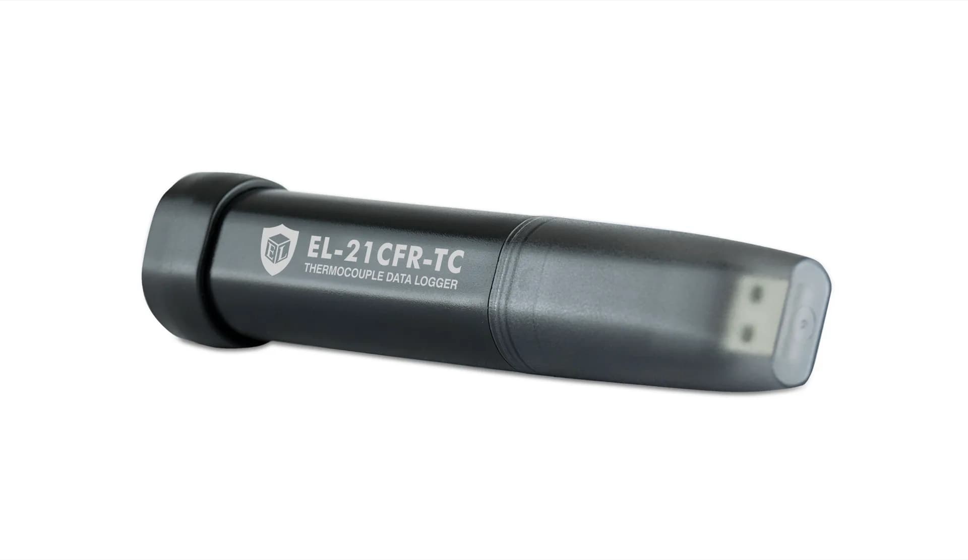 Rejestrator ultraniskiej temperatury Lascar EL-21CFR-ULT z długą sondą