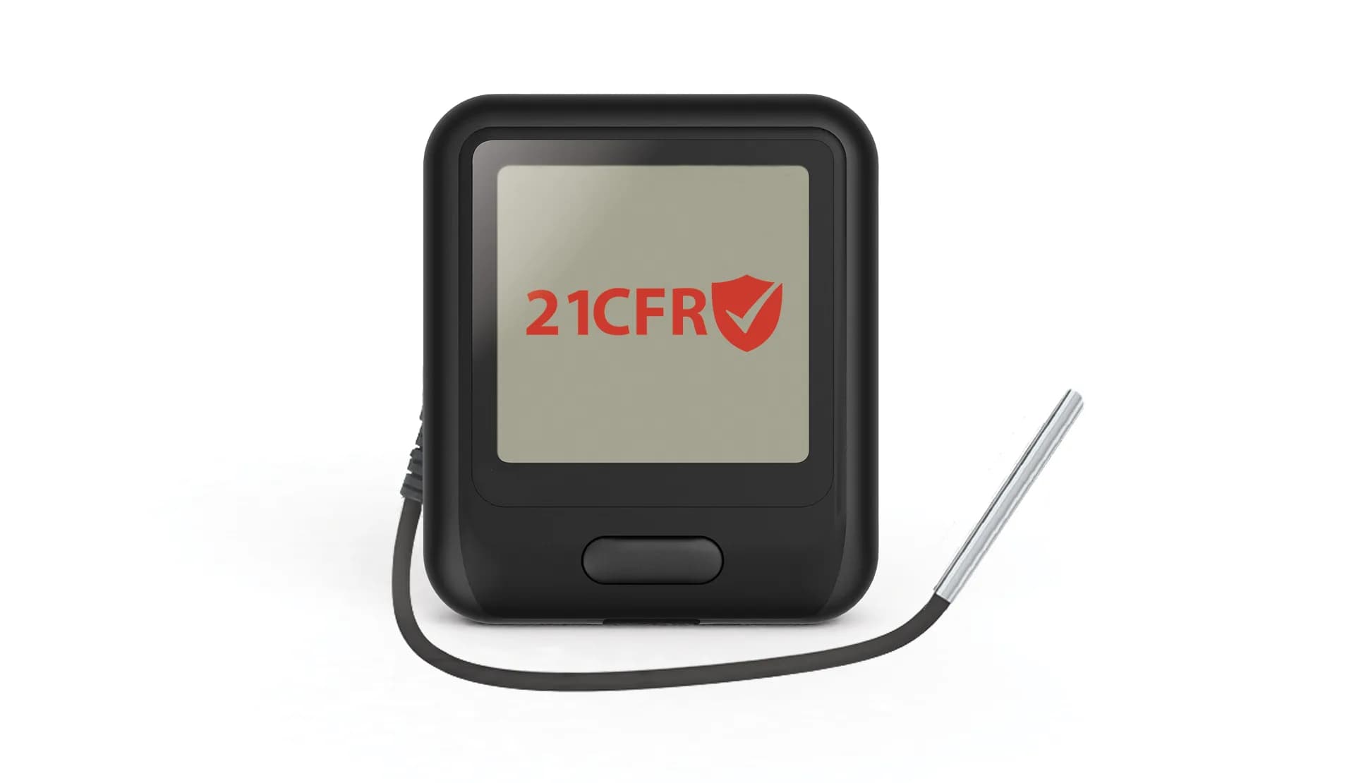 Rejestrator z sondą Lascar EL-WIFI-21CFR-TP+ – rozdzielczość 0,01°C – widok produktu