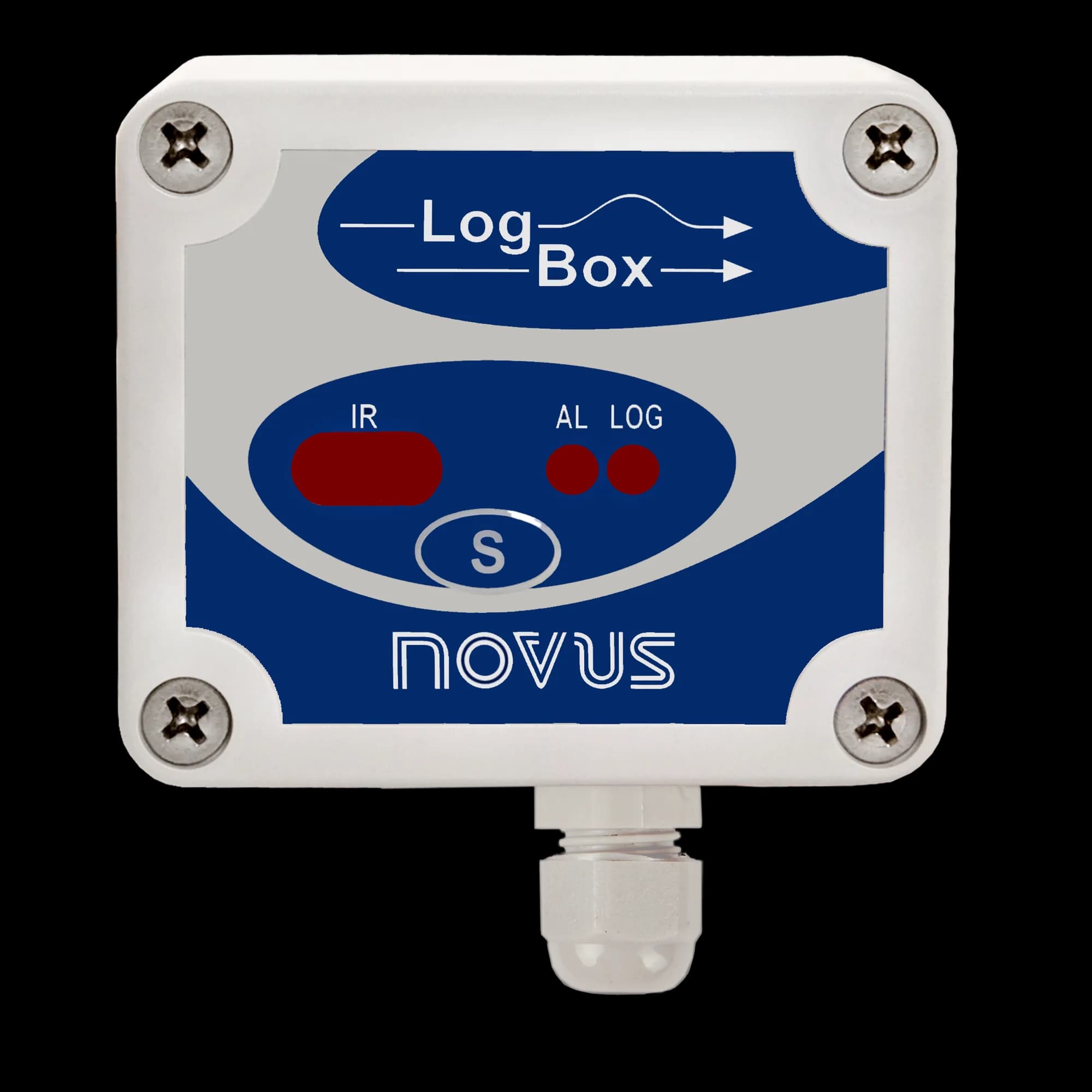 Rejestrator danych NOVUS LogBox-AA – widok główny