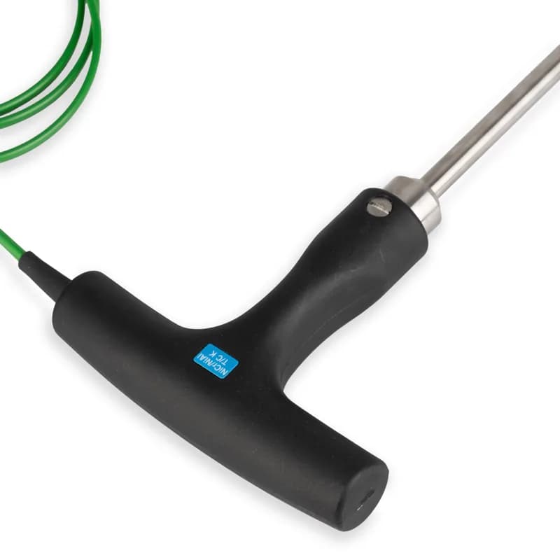 Sonda penetracyjna ETI 133-130 z uchwytem typu T - Ø8 x 500 mm, typ K – sonda pomiarowa