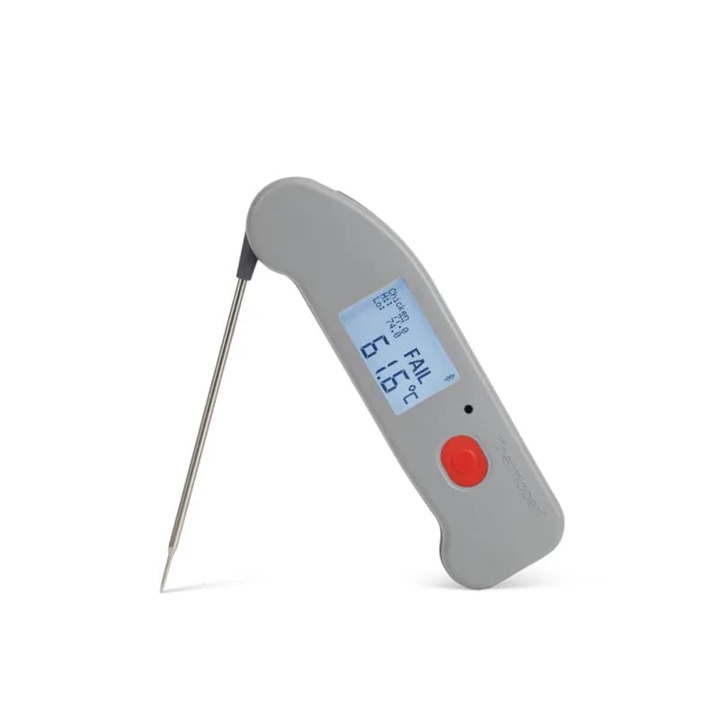 Termometr Thermapen ONE Blue z łącznością Bluetooth - odczyt w 1 s, ±0,3 °C — Czerwony