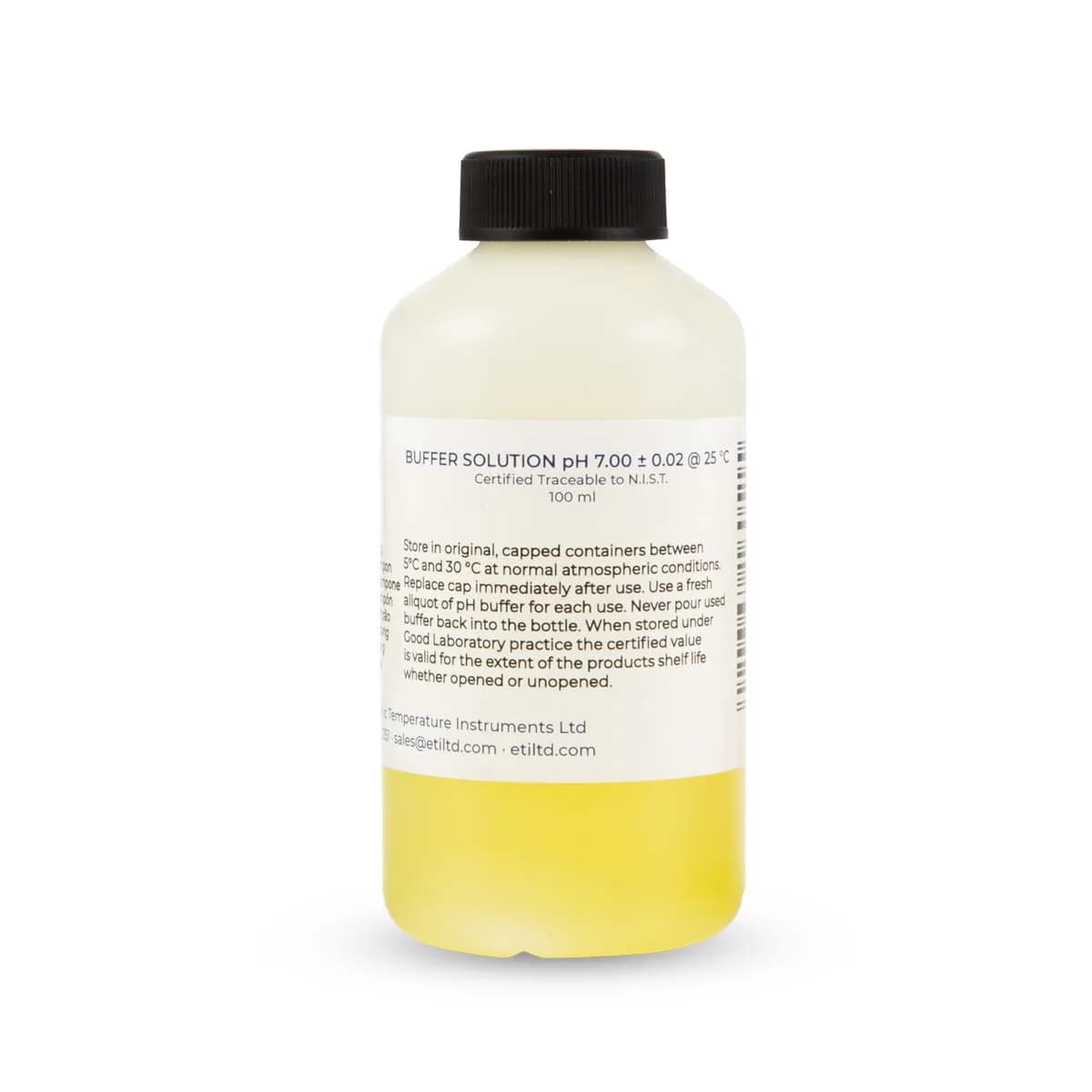 Roztwory buforowe ETI do kalibracji pH-metrów – pH 4,01 / 7,00 / 10,01 (100 ml) — Standard