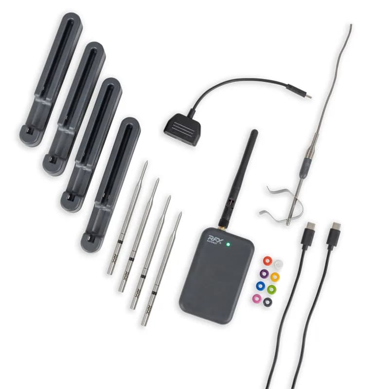 Bezprzewodowy termometr do mięsa ETI RFX Starter Kit - bramka RFX Gateway z jedną sondą RFX Meat – zestaw
