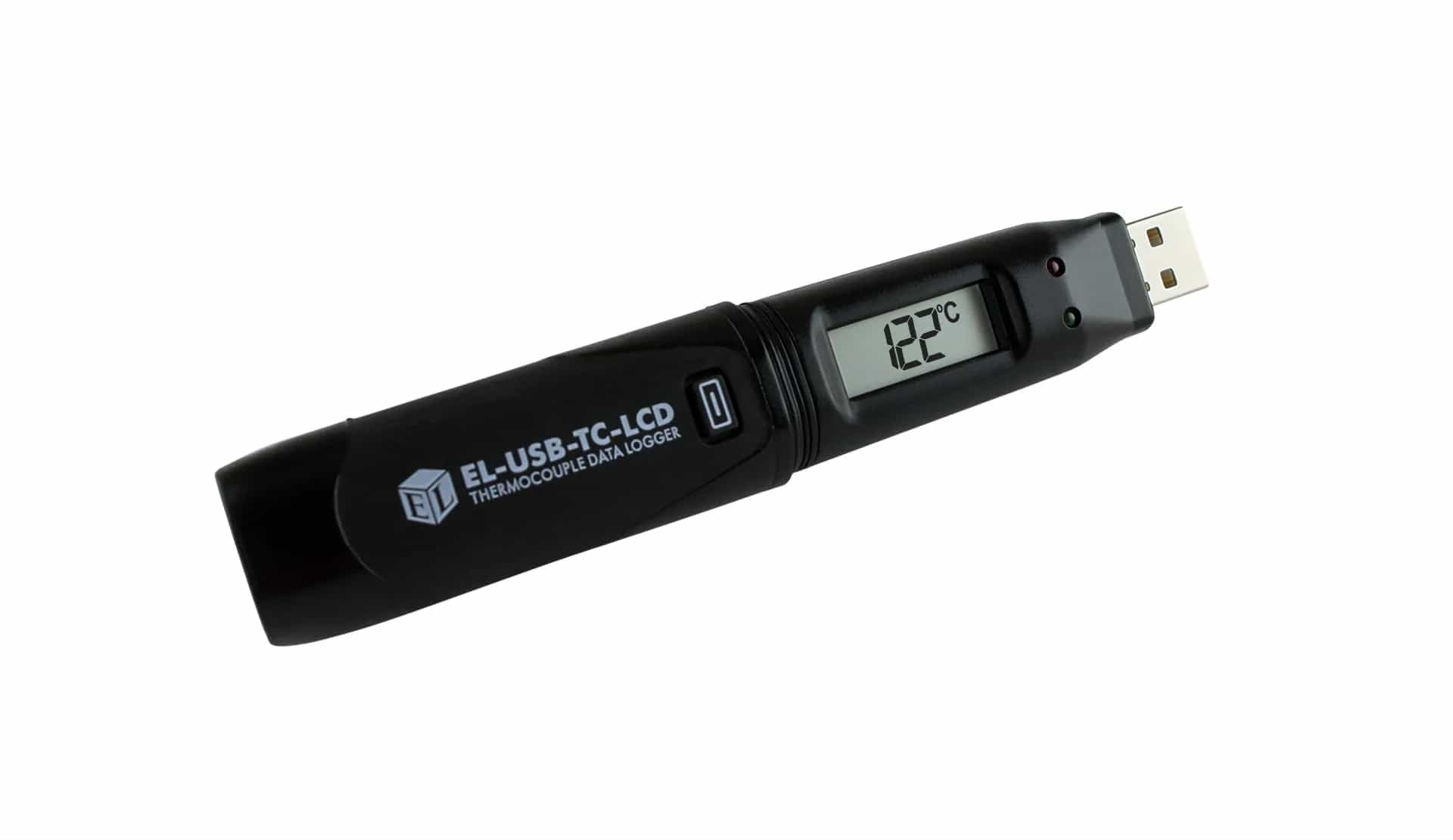 Dokładny rejestrator kriogeniczny Lascar EL-USB-ULT-LCD+ – ekran i -200°C