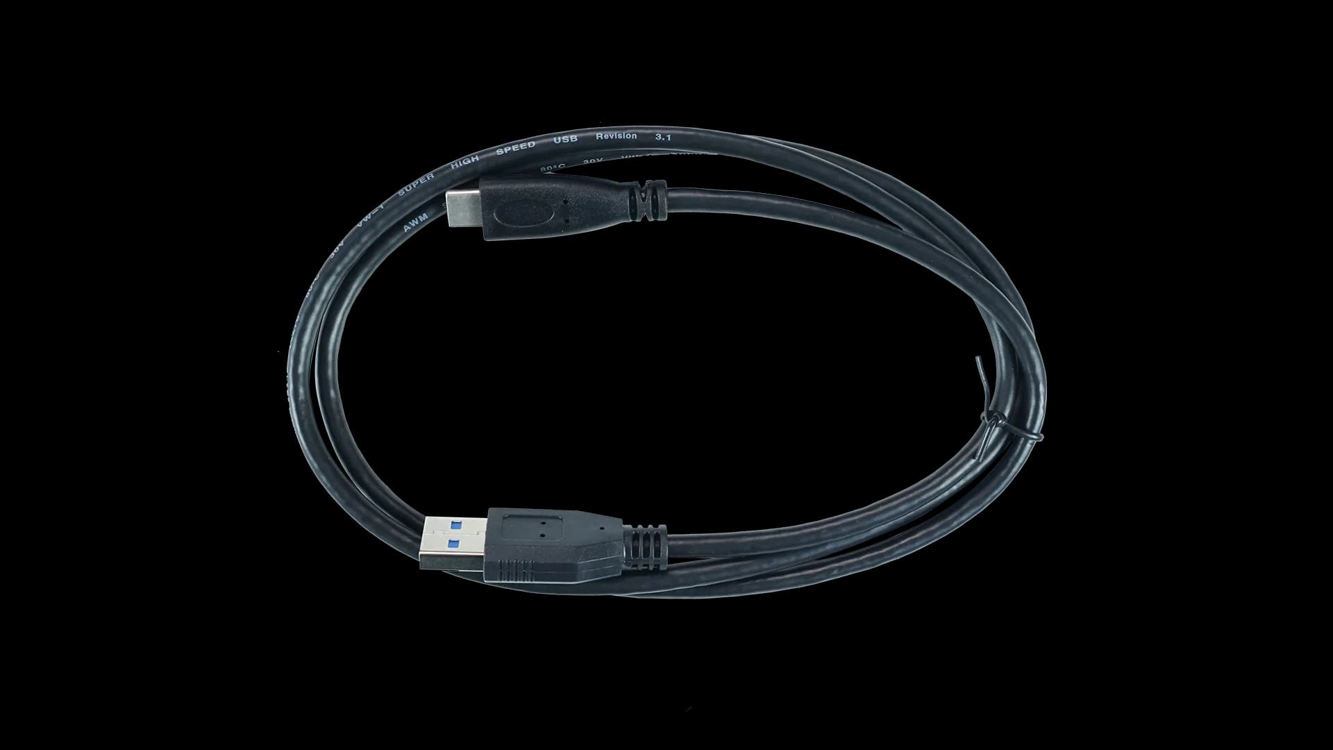 Przewód USB 3.0 z wtykami typu A i C do kamer Guide w ujęciu producenta