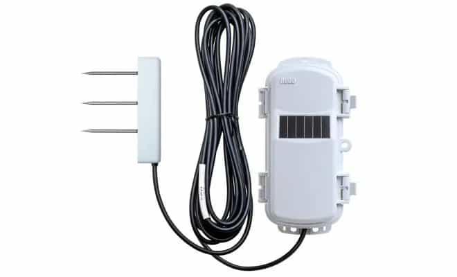 Bezprzewodowy czujnik wilgotności, temperatury i przewodności elektrycznej gleby HOBOnet T12