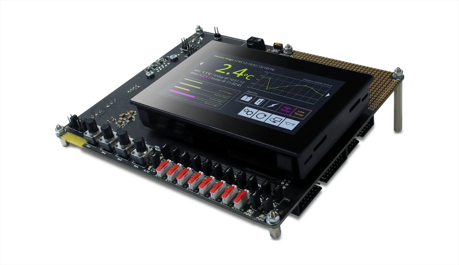 Zestaw uruchomieniowy Lascar SGD 43-A DK+ z panelem HMI PLC.