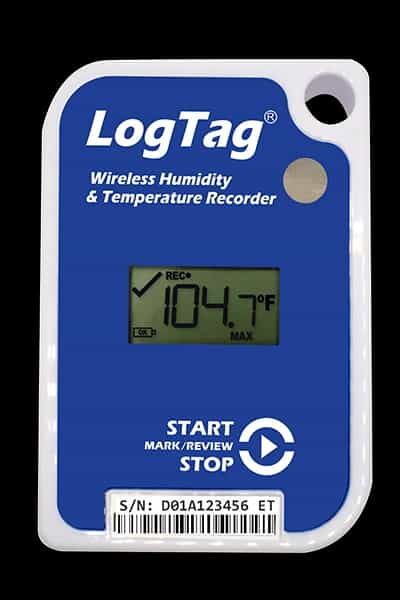 Rejestrator temperatury i wilgotności LogTag HAXO-16BT – odczyt Bluetooth
