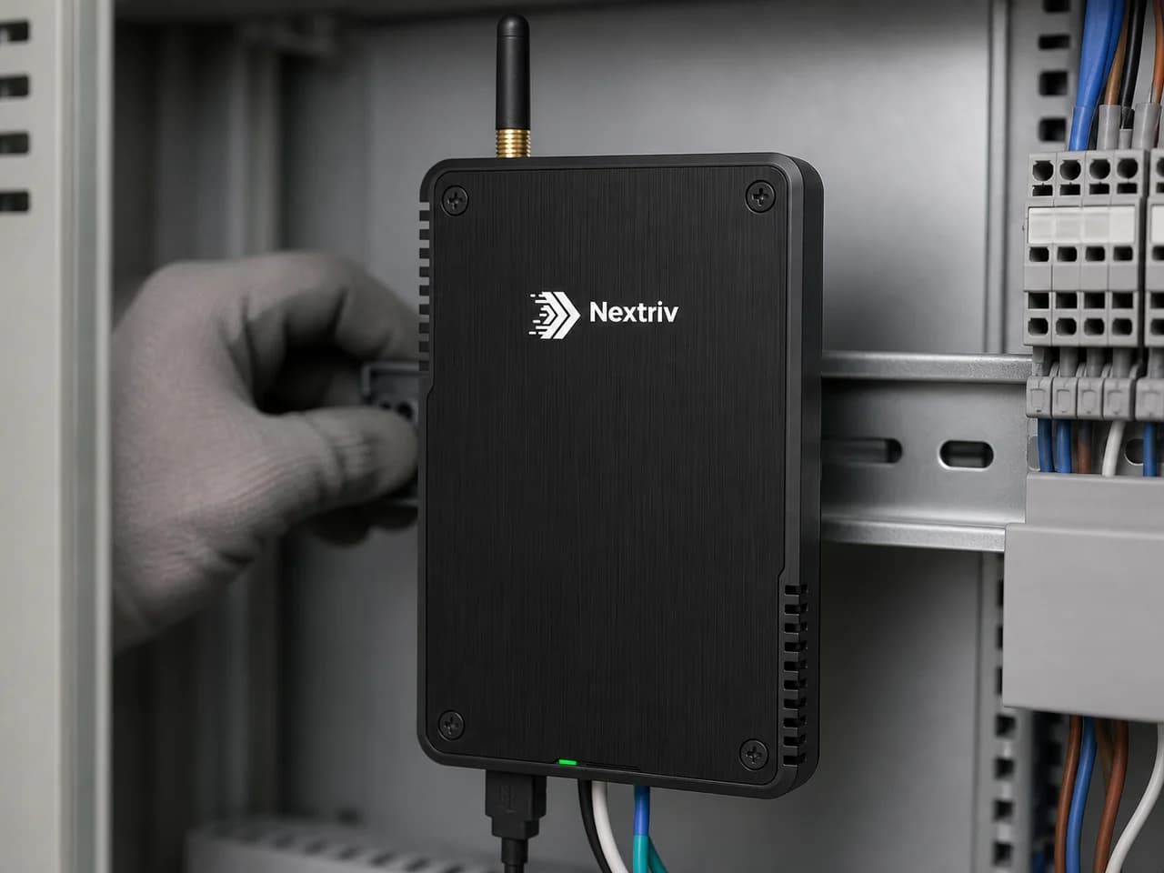 Integracja z systemem BMS w budynku biurowym — Nextriv Hub Compact