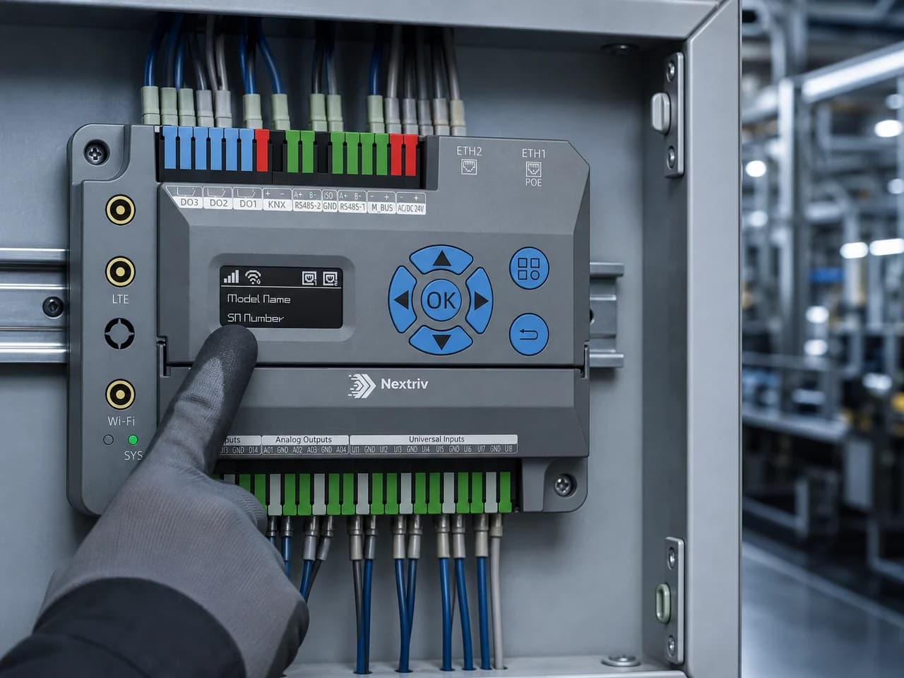 Integracja z automatyką zakładu produkcyjnego — Nextriv Hub Edge