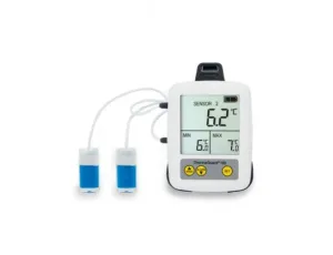 Rejestrator temperatury WiFi do lodówek medycznych - wersja z 2 czujnikami zewnętrznymi