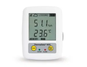 Rejestrator temperatury i wilgotności ETI ThermaData WiFi HTD