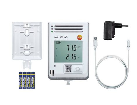 Rejestrator temperatury, wilgotności, CO2 i ciśnienia Testo 160 IAQ - 2