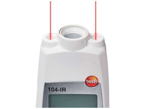 Testo 104-IR - termometr 2w1 bezdotykowy i ze składaną sondą HACCP - 2