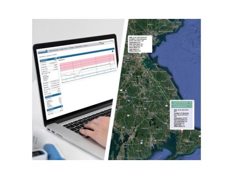 Rejestrator temperatury, oświetlenia, wstrząsów i lokalizacji dla transportu zgodny z 21 CFR part 11 Onset InTemp CX1003 - 5