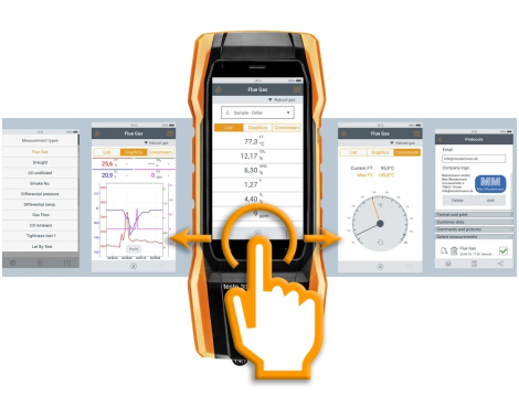 Analizator spalin Testo 300 Next Level (max. 4000 ppm) - 5