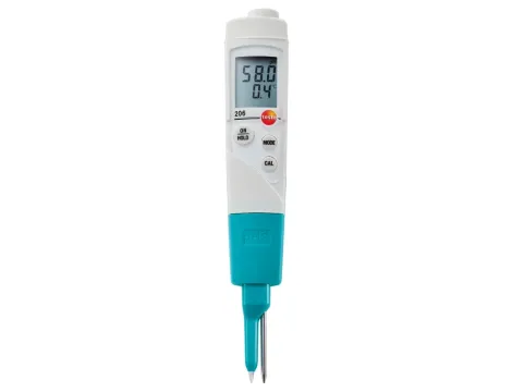 Testo 206-pH2 – pH-metr z sondą penetracyjną