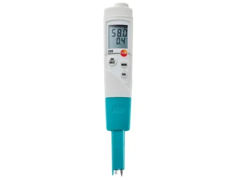 Testo 206-pH1 – pH-metr z sondą do cieczy